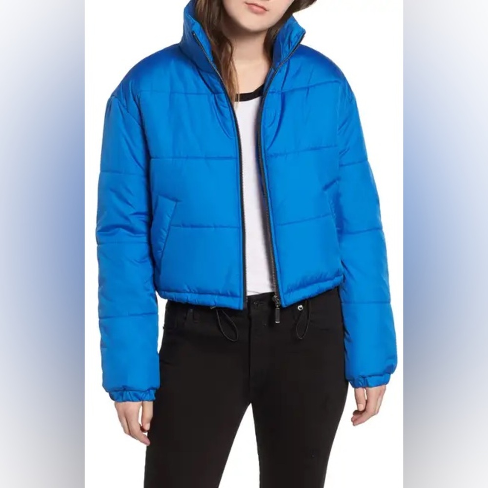 Nordstrom BP Women's Crop Puffer Jacket